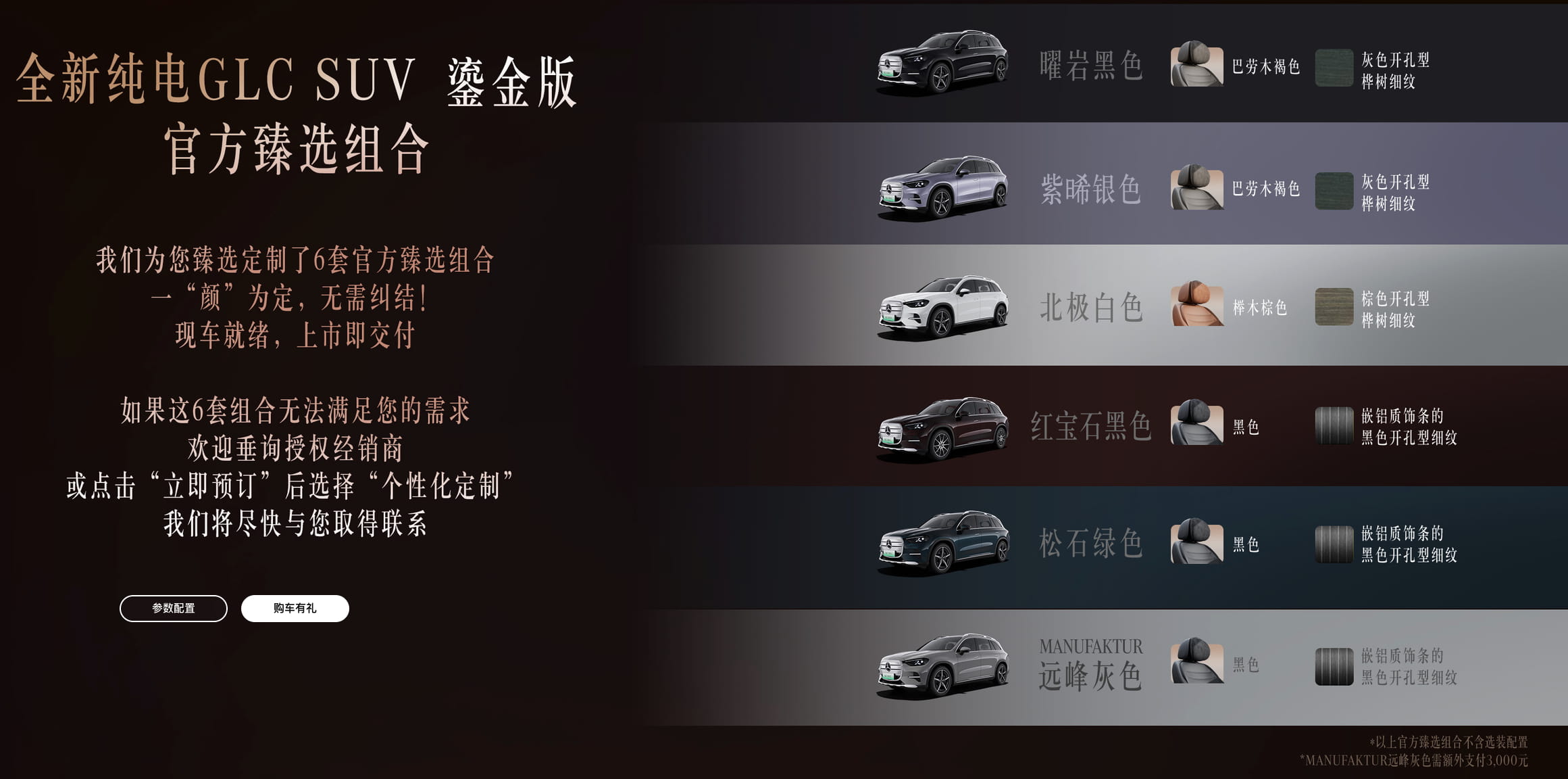 29.99万起！全新奔驰纯电GLC SUV正式上市，800V架构+最高703km续航